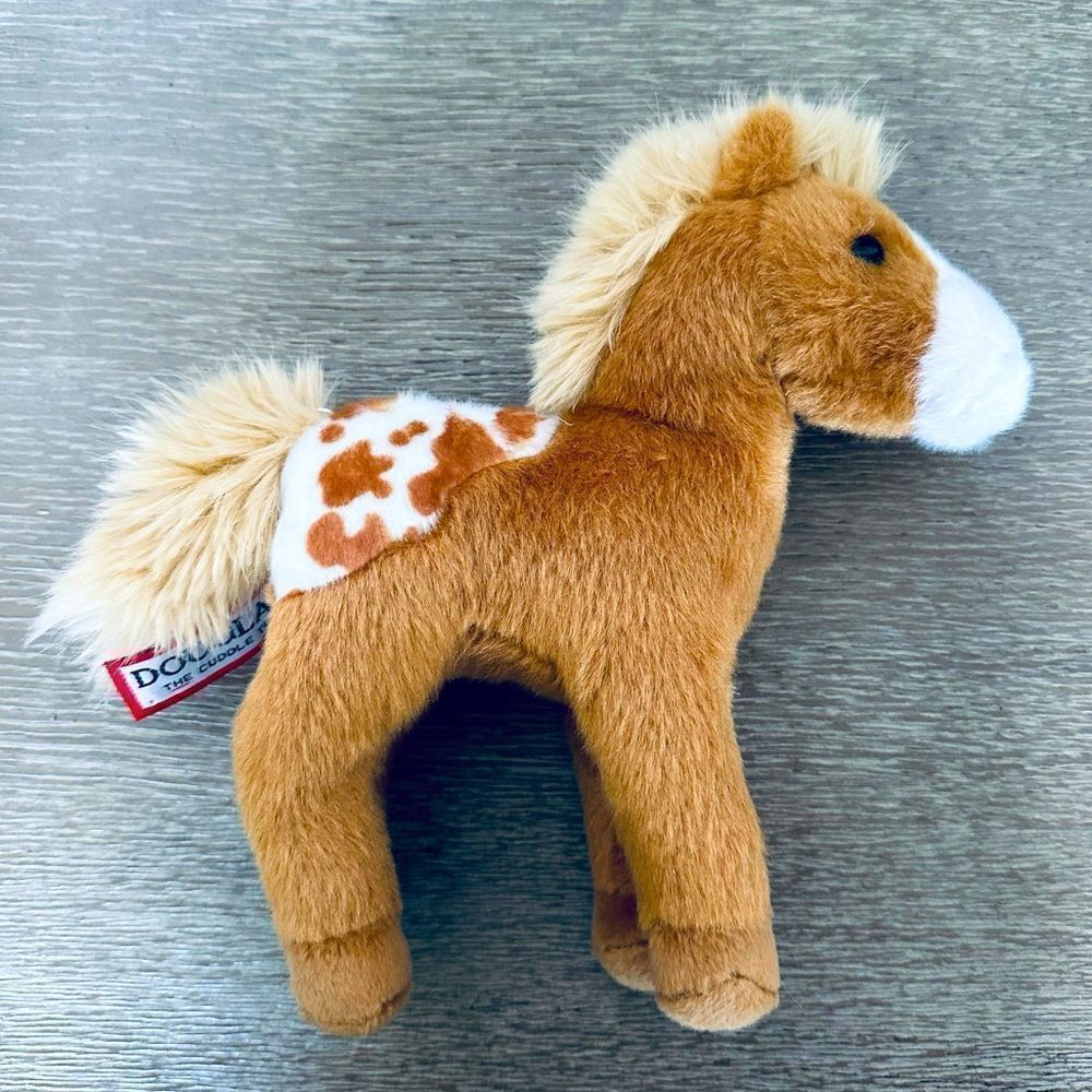 Douglas Brown Appaloosa Horse Plush Stuffed Animal